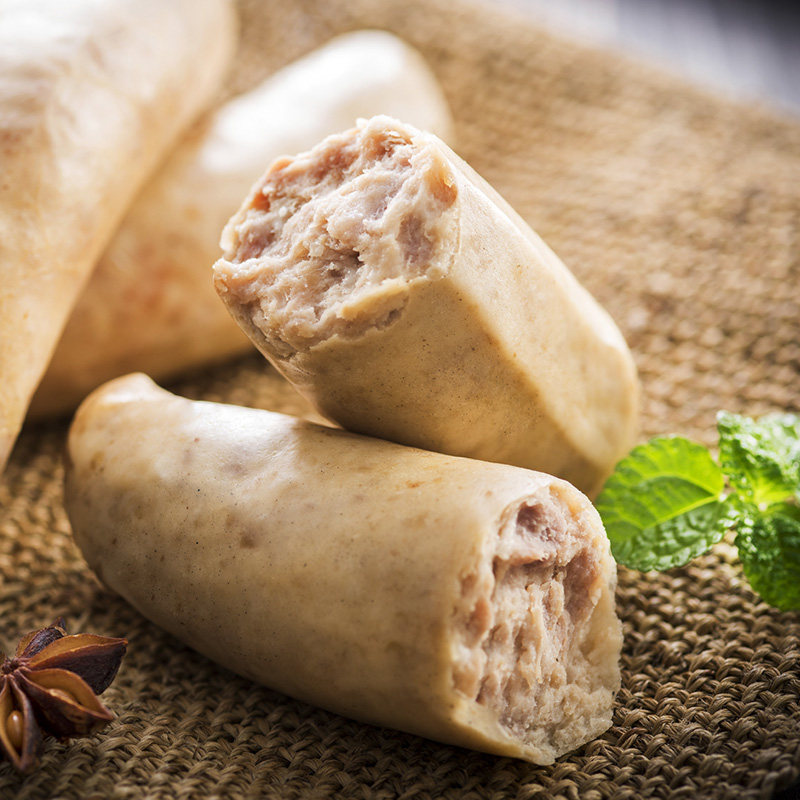 哈肉联 哈尔滨红肠东北特色 俄式香肠 俄罗斯风味白肠118g*10支