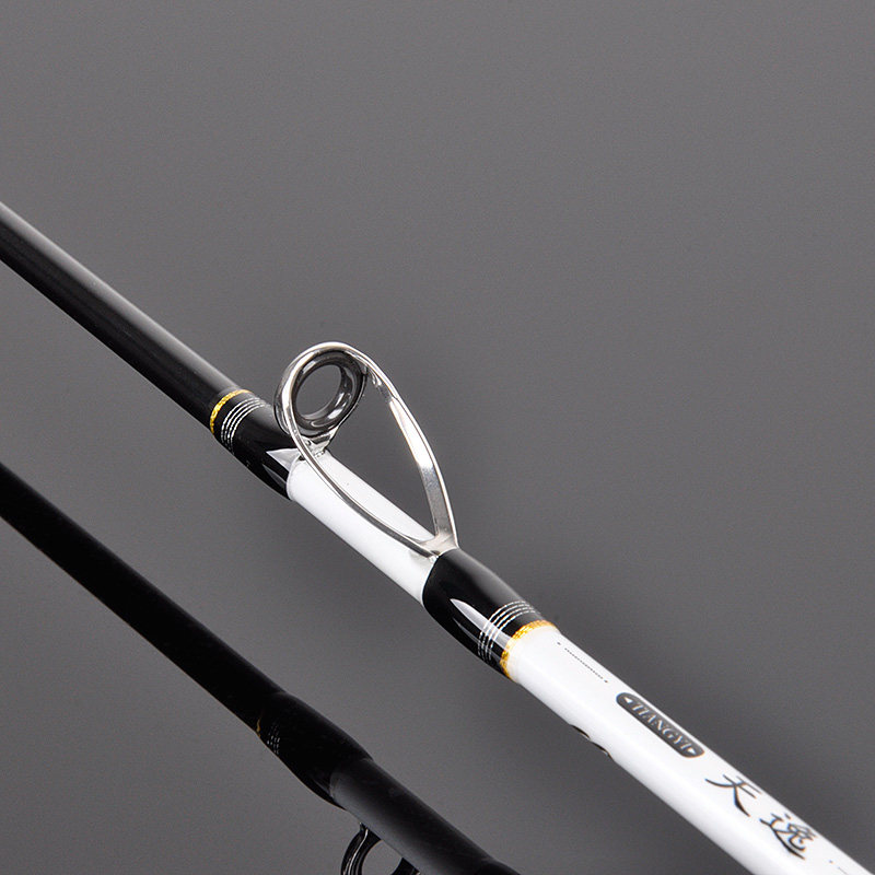东美筏竿天逸15米双稍定位钓竿钛合金竿尾海水筏钓竿