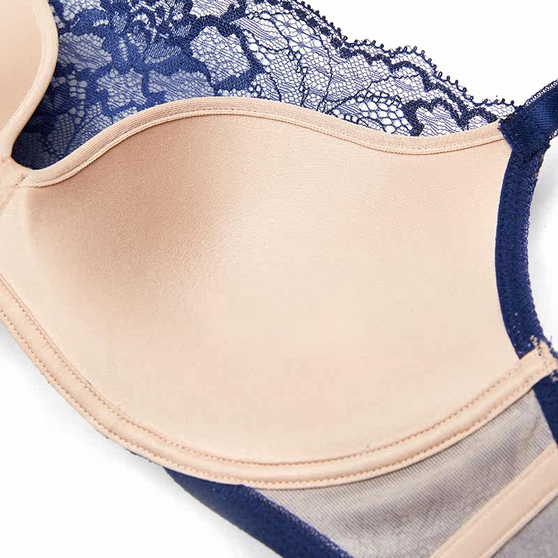 triumph/黛安芬记忆枕杯性感蕾丝抹胸内衣女大胸支撑文胸11-1565