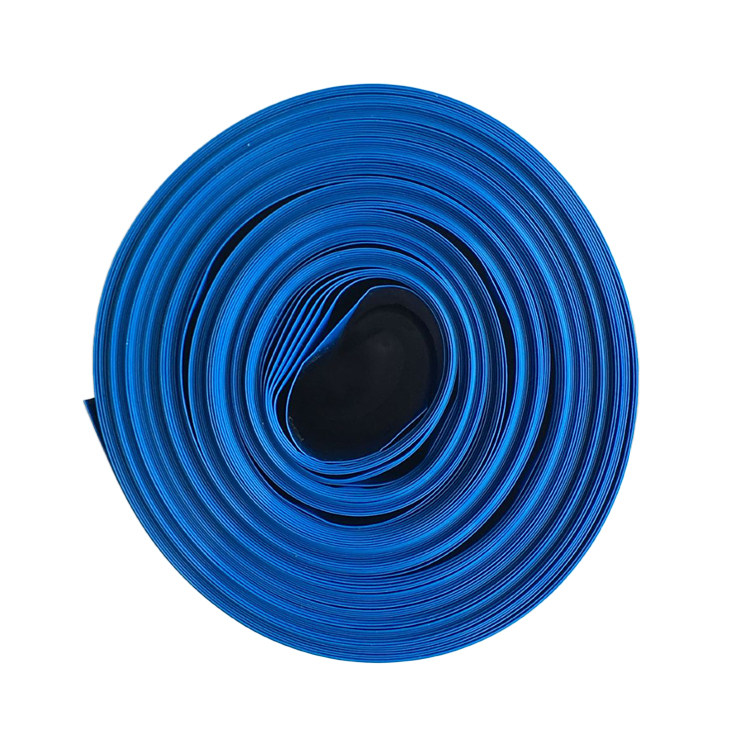 热缩pvc绝缘套管蓝色压扁160mm180mm220mm热缩套膜按米计价套管
