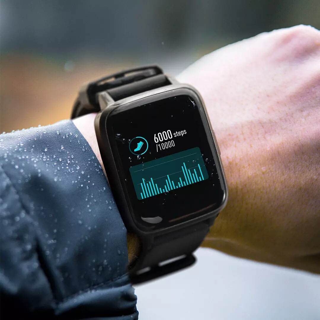 小米haylou智能手表蓝牙男女款运动计步器天气心率睡眠监测手表