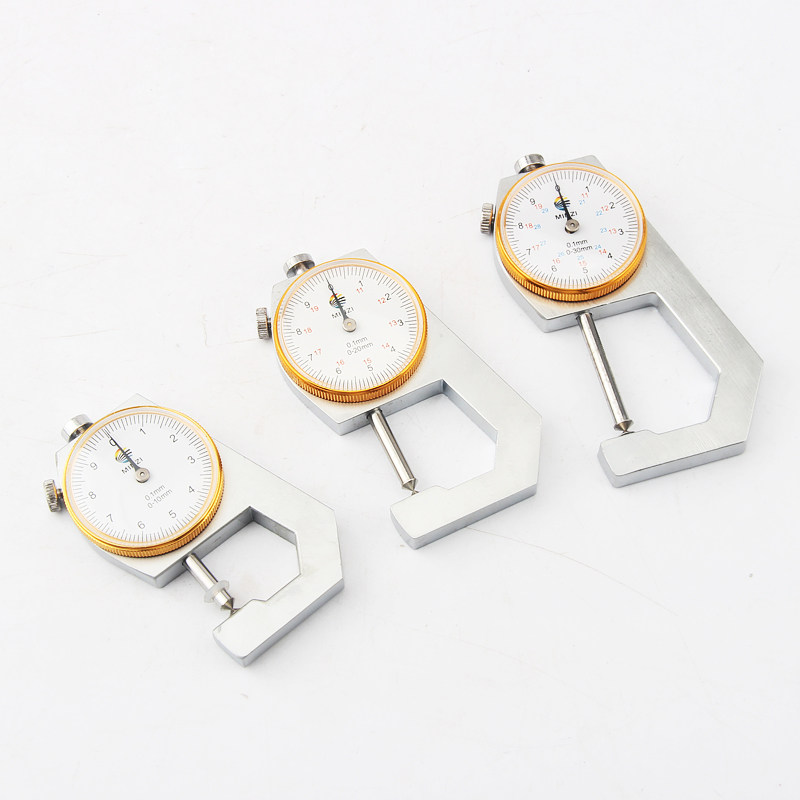 千分尺高精度测厚数显电子数字数字机机械带表尖头千分尺