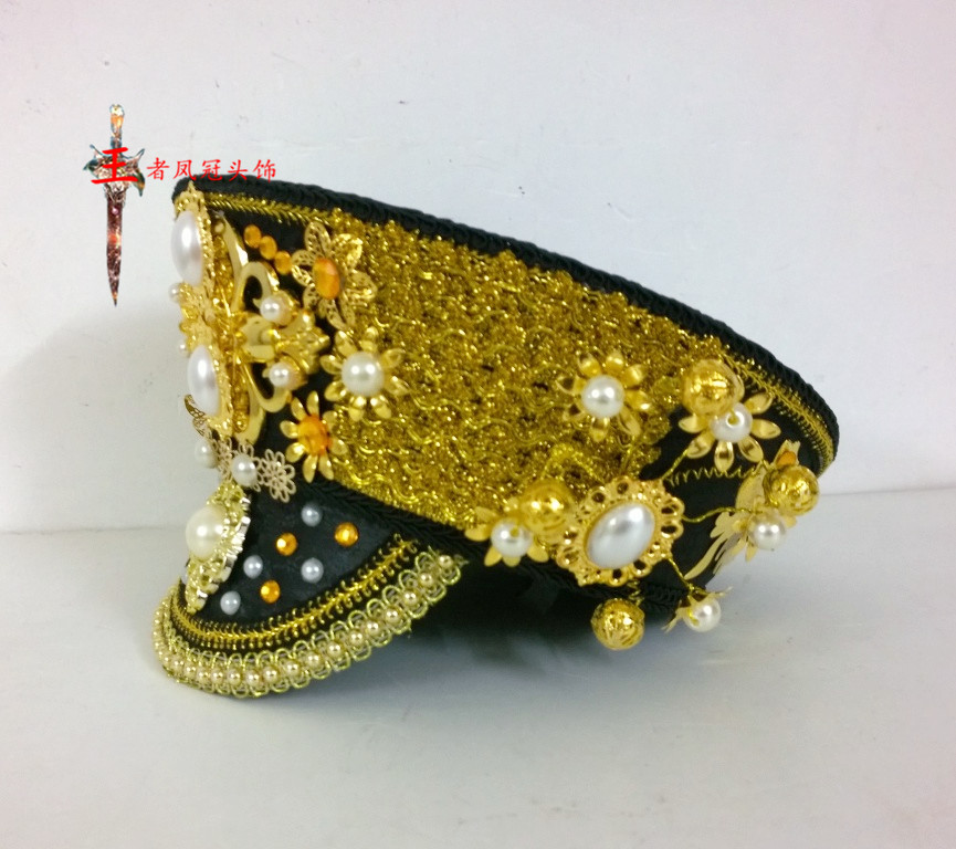 皇后旗头清朝甄嬛蔡少芬同款大清华丽发饰发饰