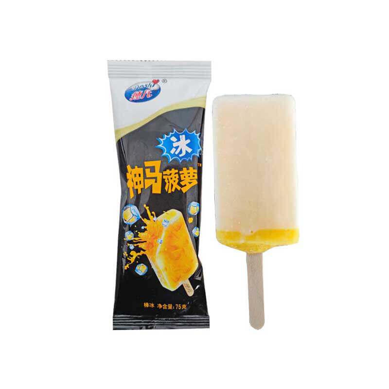 菠萝德氏神马5支果肉冰网网红雪糕冰棍冰激凌冰淇淋