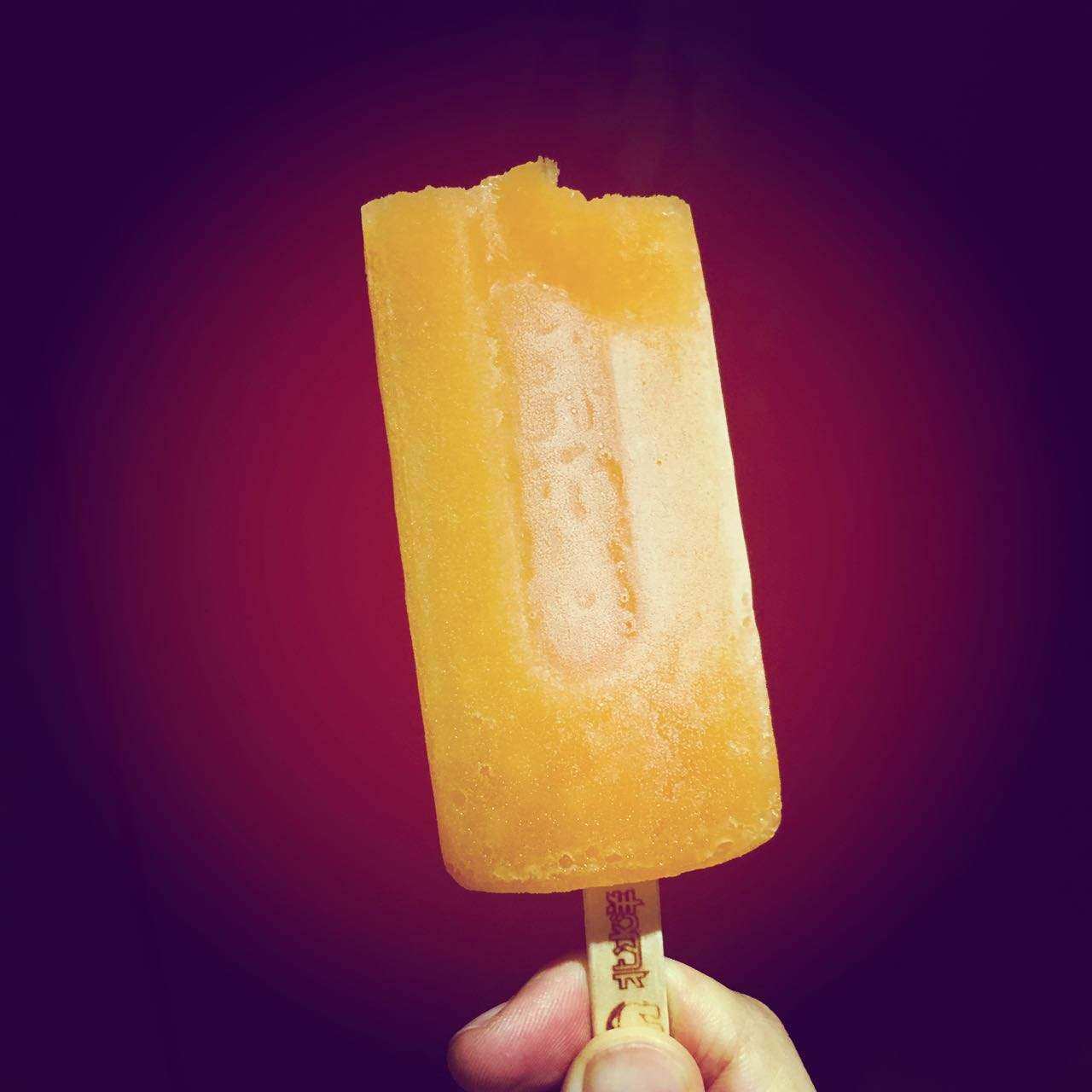 北冰洋桔子5支橘子口味雪糕冰淇淋冰激凌冰棍京津冀冰淇淋