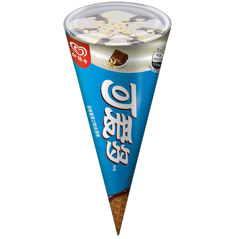 雪可可爱多5支非常香草脆筒网红雪糕冰淇淋冰棍冰淇淋