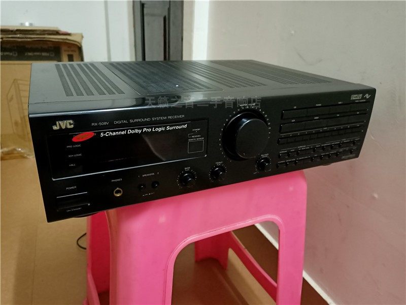 二手音响发烧进口日本jvc杰伟世rx-508v功放机家用功放