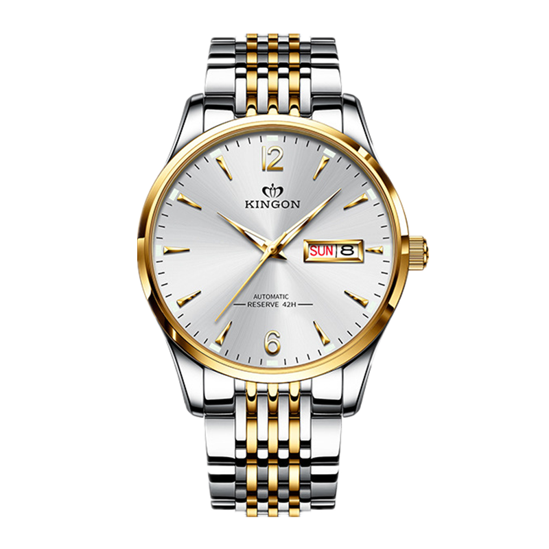 帝鸿手表超薄全自动机械表防水夜光日历国产腕表