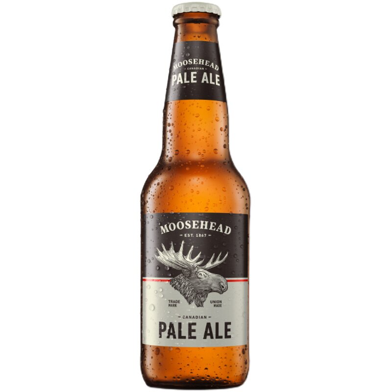 啤酒加拿大原装进口魔书淡色艾尔鹿头大麦350ml6瓶啤酒