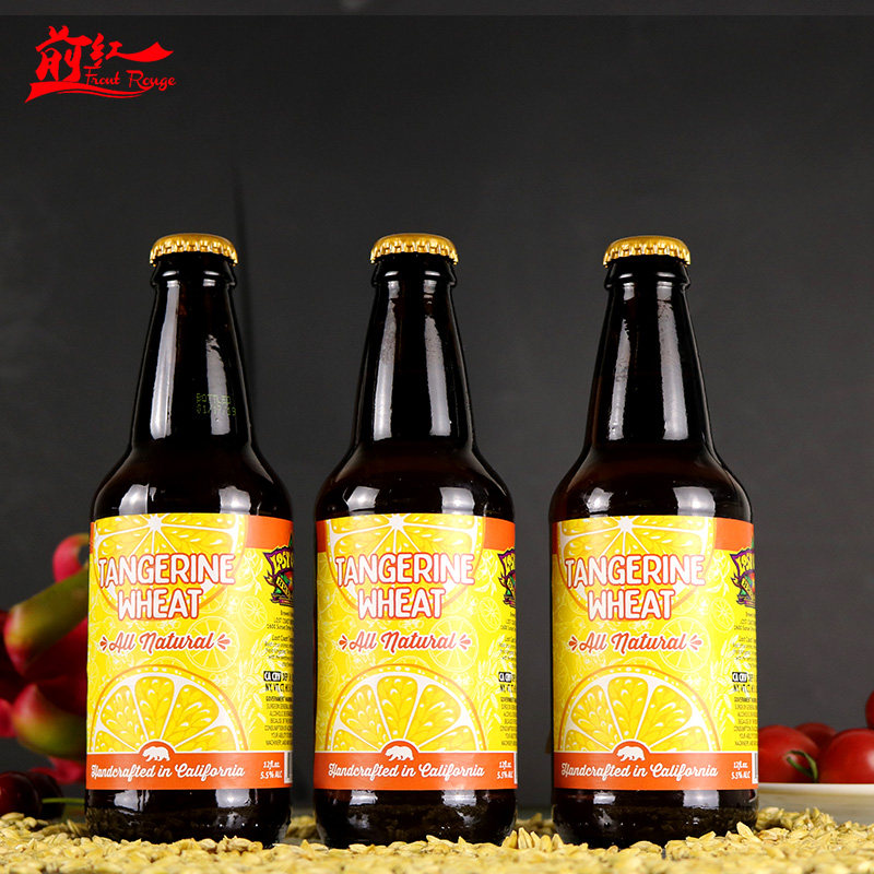 美国进口精酿迷失海岸橘子小麦啤酒柑橘果味啤酒