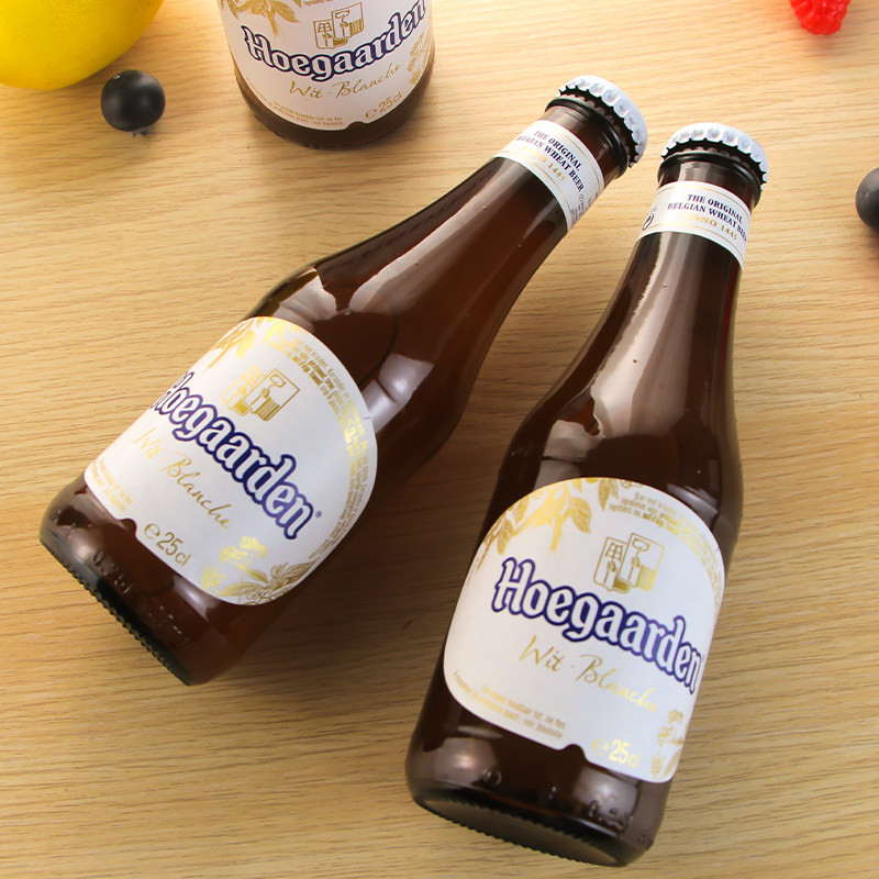 比利时原装进口福佳白啤酒hoegaarde小麦白精酿啤酒250ml6瓶24瓶
