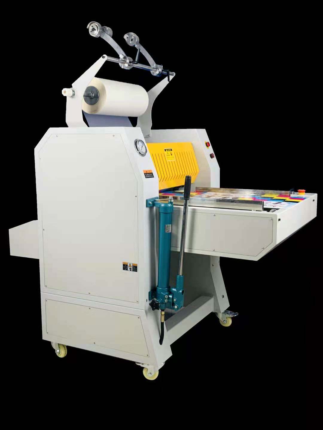 自动进纸覆膜机防卷单双面不干胶贴膜过膜机热冷覆膜机