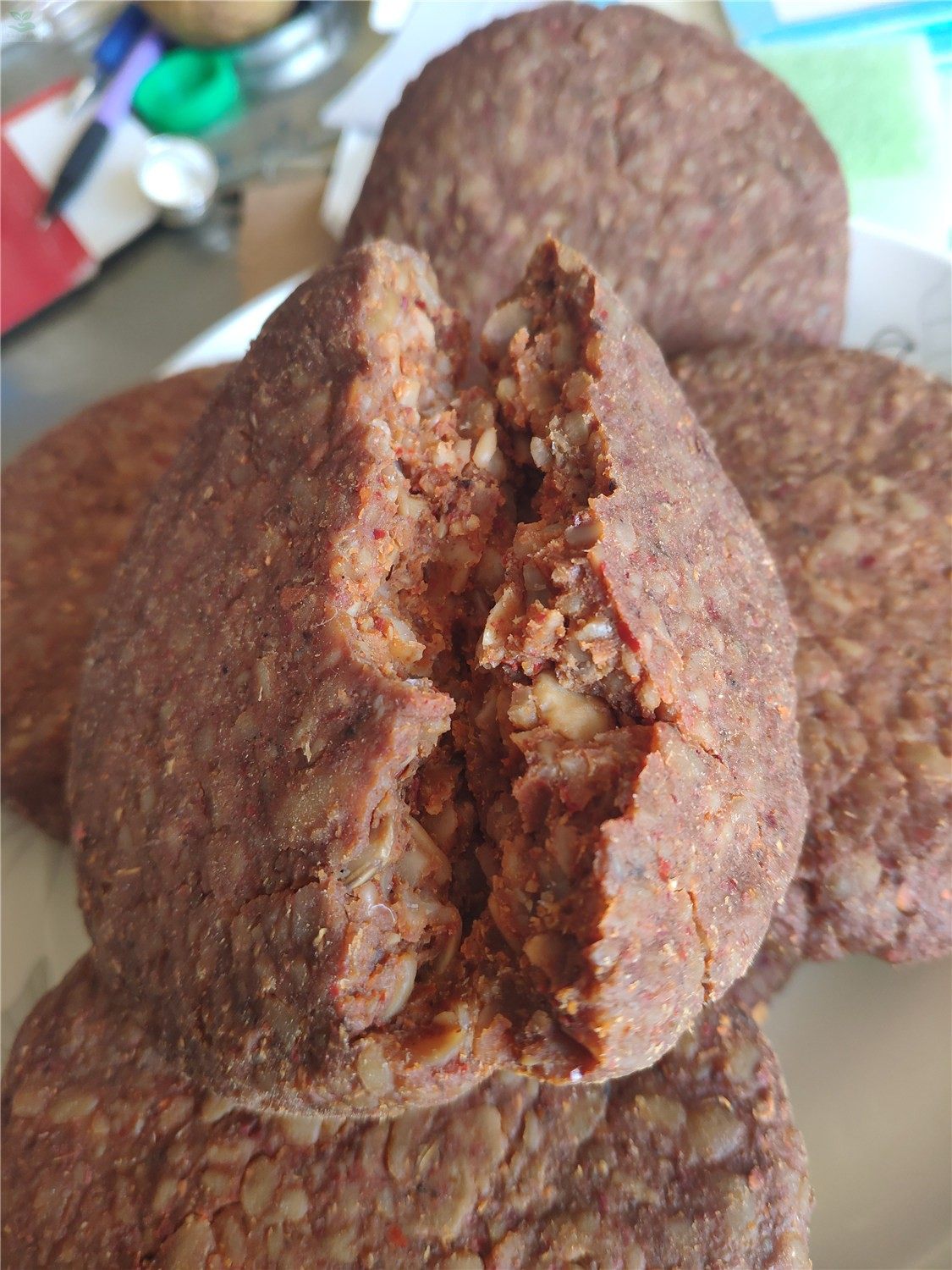 云南香辣豆豉纯手工豆食粑粑大理巍山特产干豆豉自制下饭菜豆湿饼