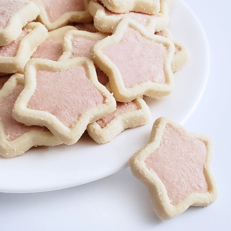 饼干格力力高星奇蛋糕装饰星星五角星摆件插件夹心饼干