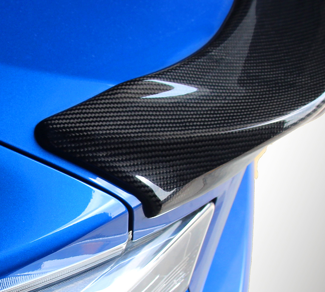 尾翼nightkids适用于1320丰田斯巴鲁brz改装碳纤维尾翼