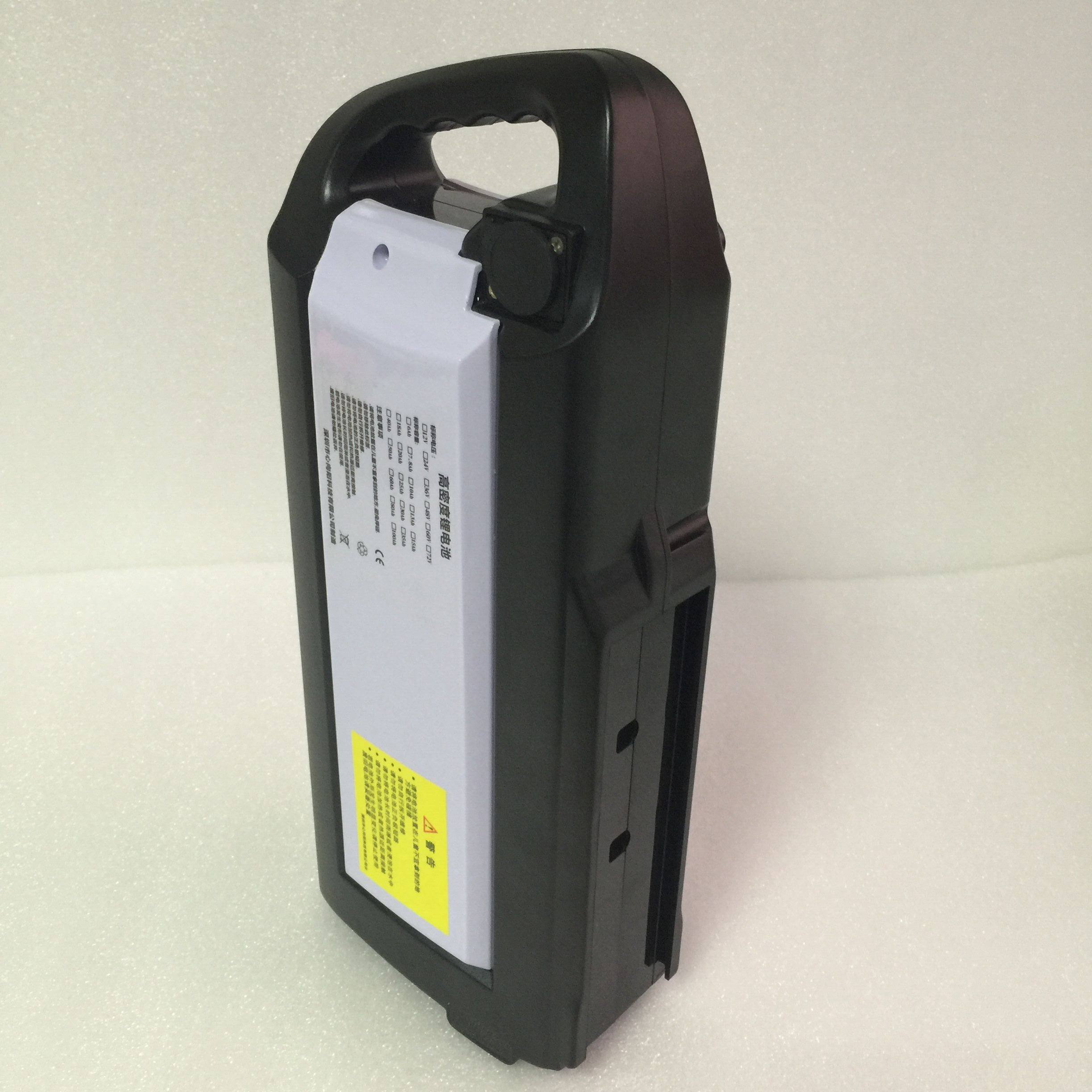 定制柏拉图愉途新日绿源台铃菲尔电动车锂电池48v自行车电瓶10ah