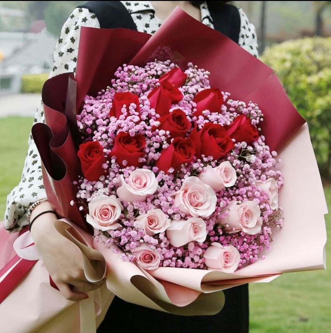 19朵花束送花七夕生日雄县新雄县玫瑰递安花速鲜花速递同城