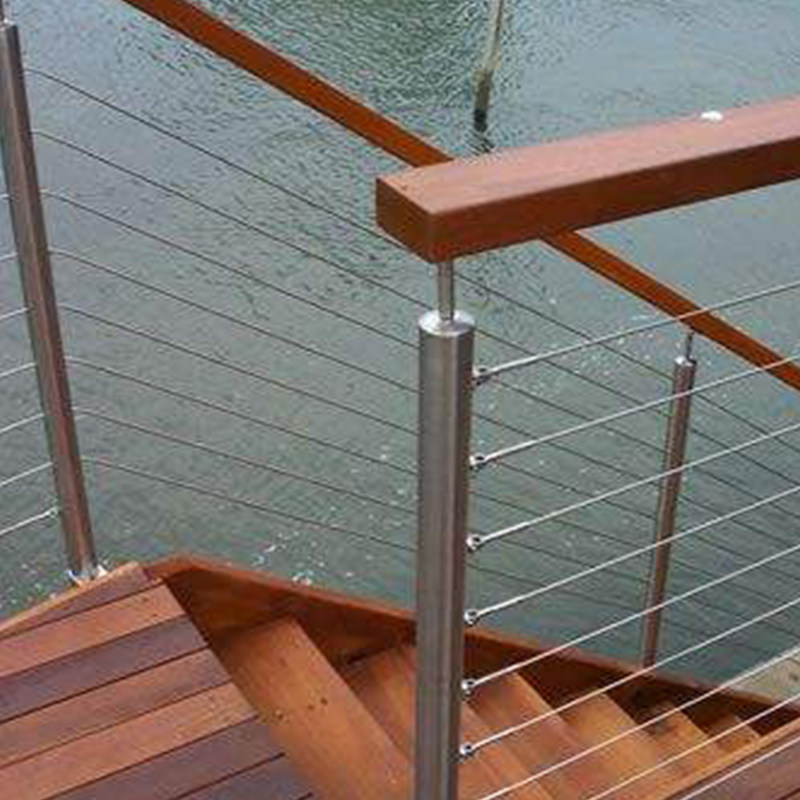 不锈钢护栏钢丝绳不锈钢索栈道拉索栏杆护栏