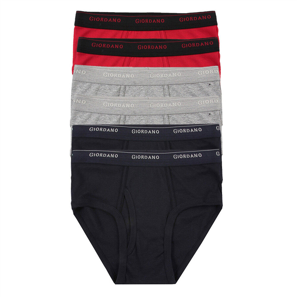 三角佐丹奴内裤男装六条男士纯棉三角裤男式底裤男三角内裤