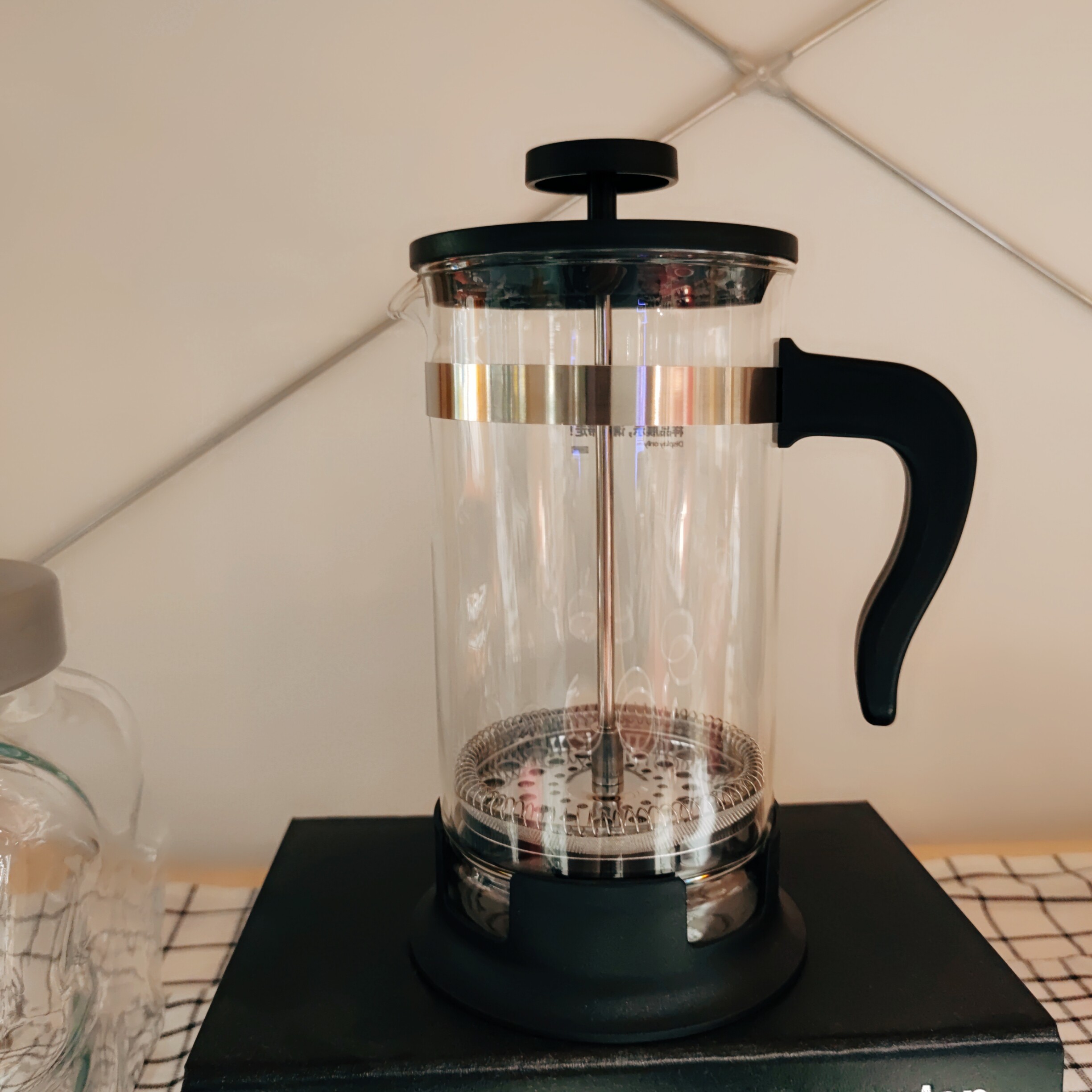 宜家乌普塔咖啡壶茶壶家用手冲法压壶过滤冲茶器具咖啡壶