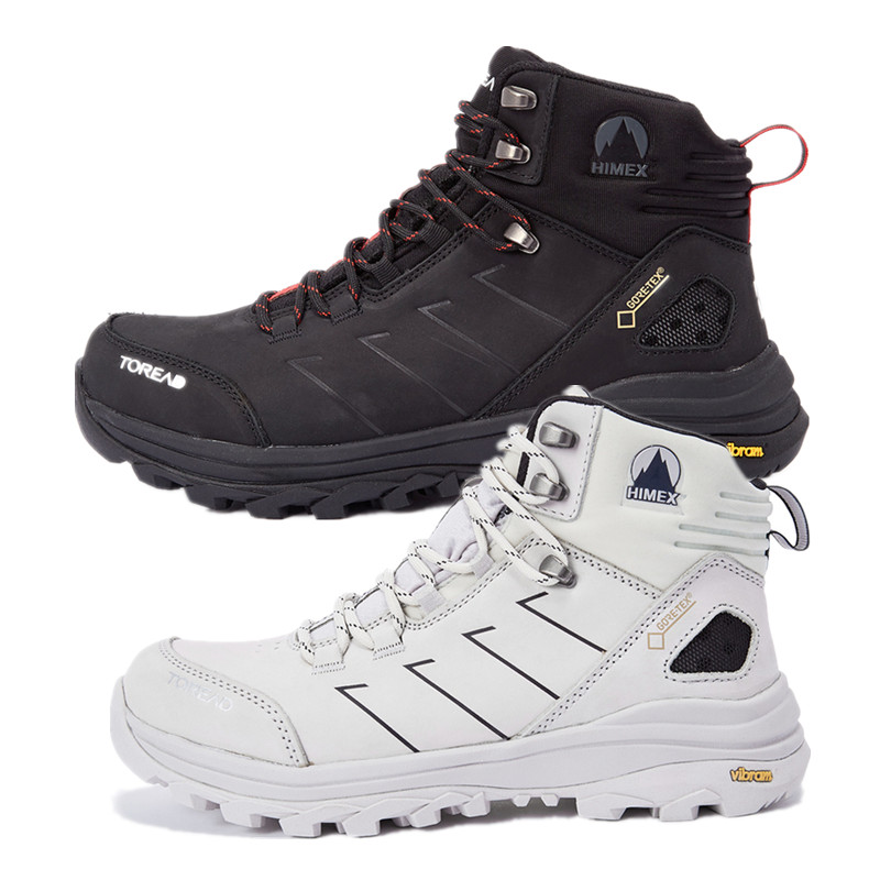 探路者徒步鞋男鞋 秋冬户外男女式防水GORE-TEX登山鞋TFBH91001