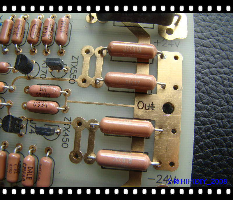 整板镀金版纯级单甲类passf5功放板每声道功放板