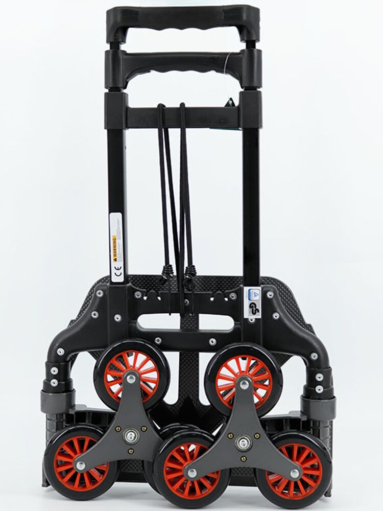 运输手推货物爬楼推车家用轻便手动搬运拉车便携购物车