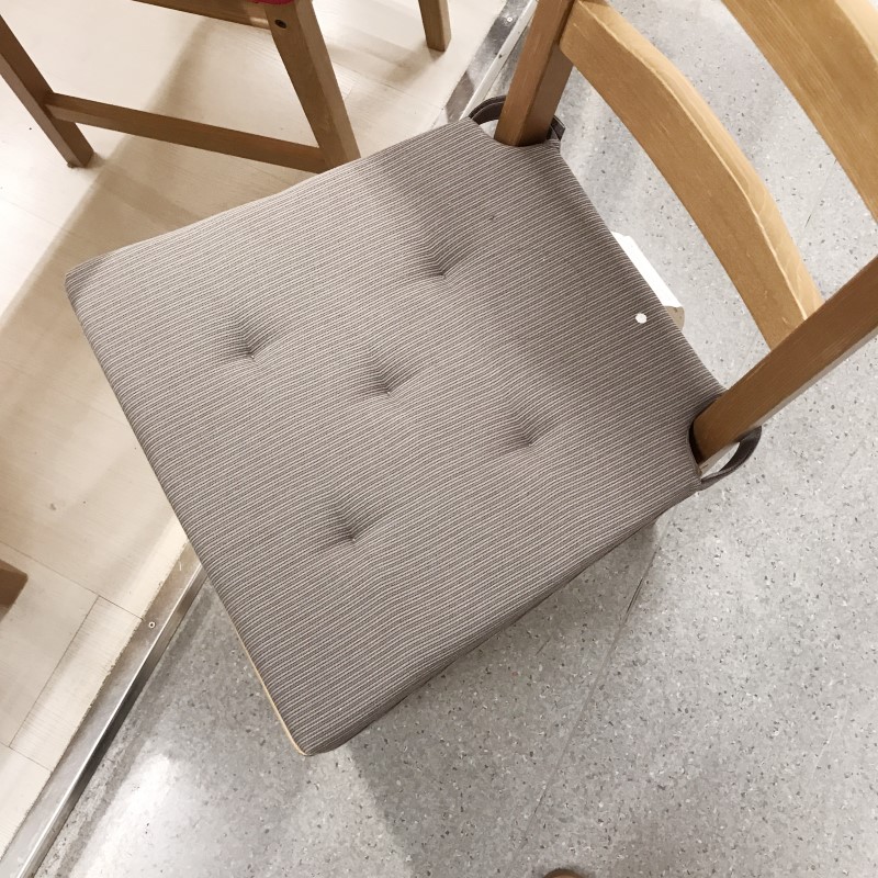 椅垫宜家正品ikea贾斯斯迪纳垫子椅子垫餐坐垫椅垫