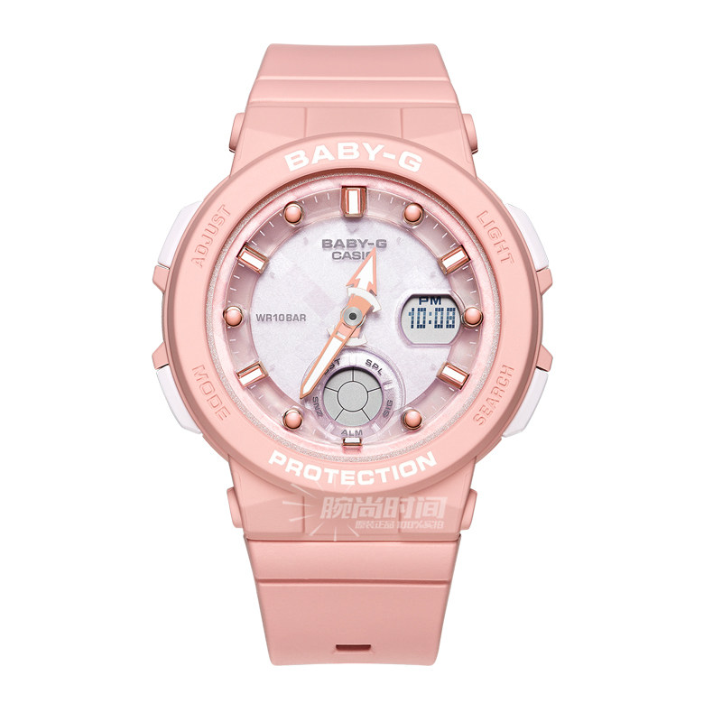 卡西欧casio手表babyg海洋之心初中学生运动电子表正品bga250日韩腕表