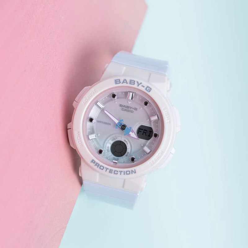 卡西欧casio手表babyg海洋之心初中学生运动电子表正品bga250日韩腕表