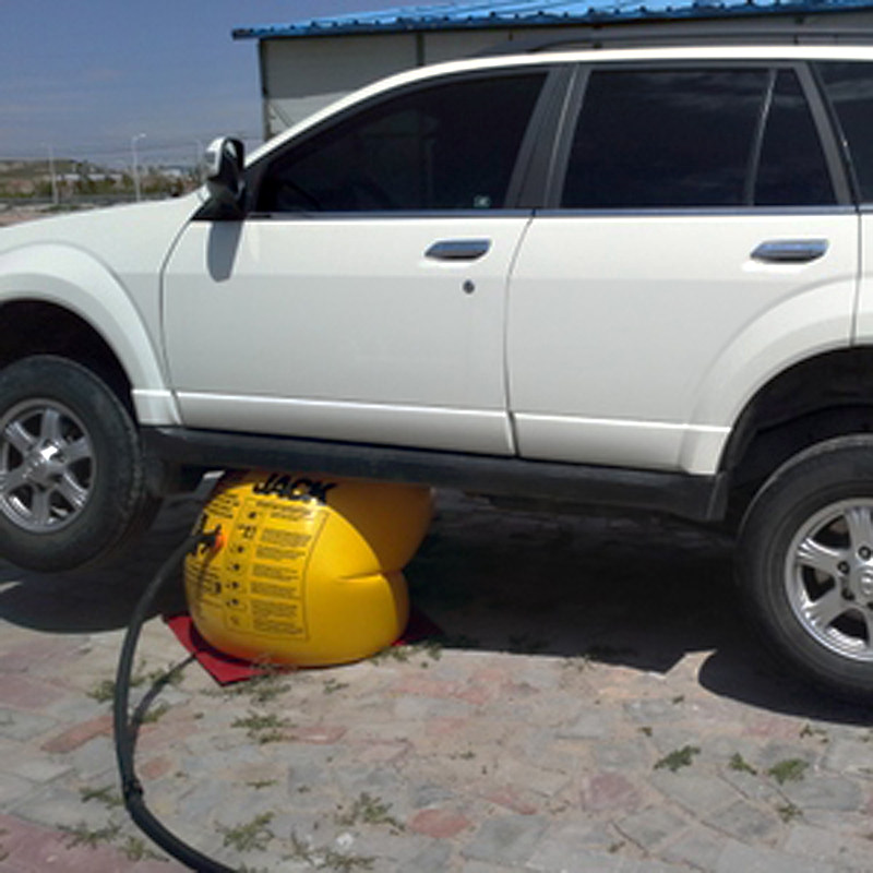 千斤顶汽车充气4吨越野车冲气气囊卧式suv气压千斤顶