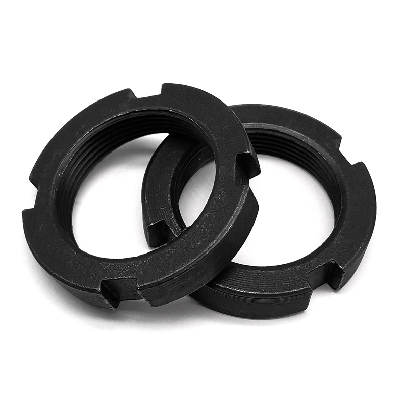 螺母gb812m270m10元罗四槽止退开槽螺母