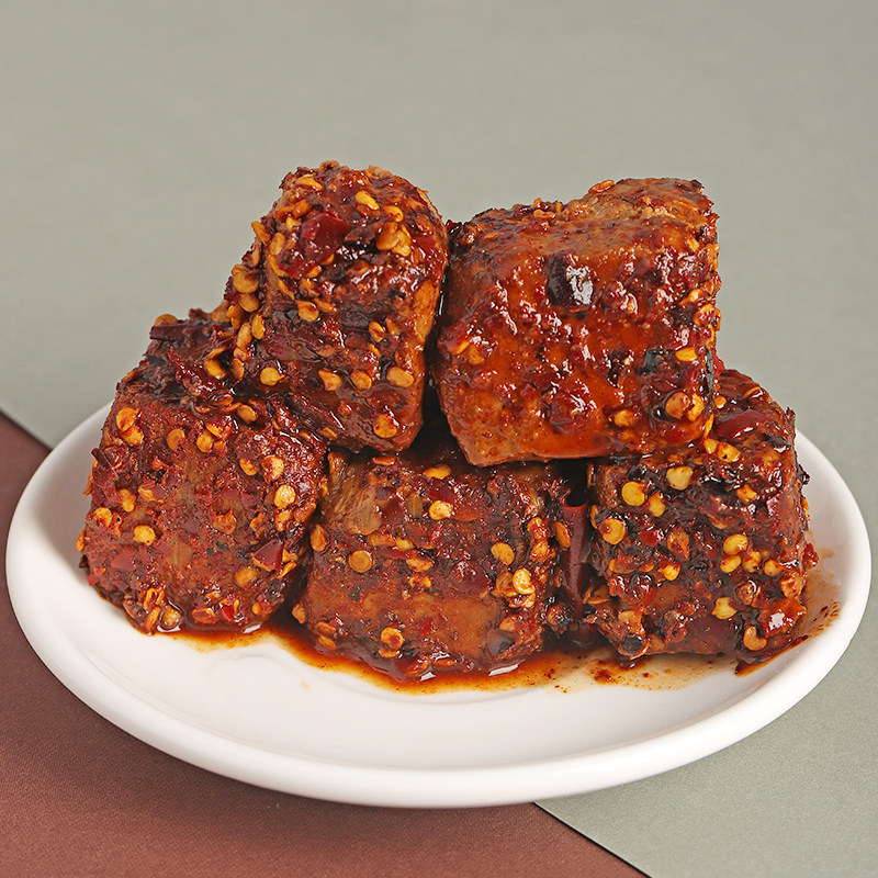 豆腐乳贵州土特产姑娘香辣无油农家手工自制下饭豆腐乳