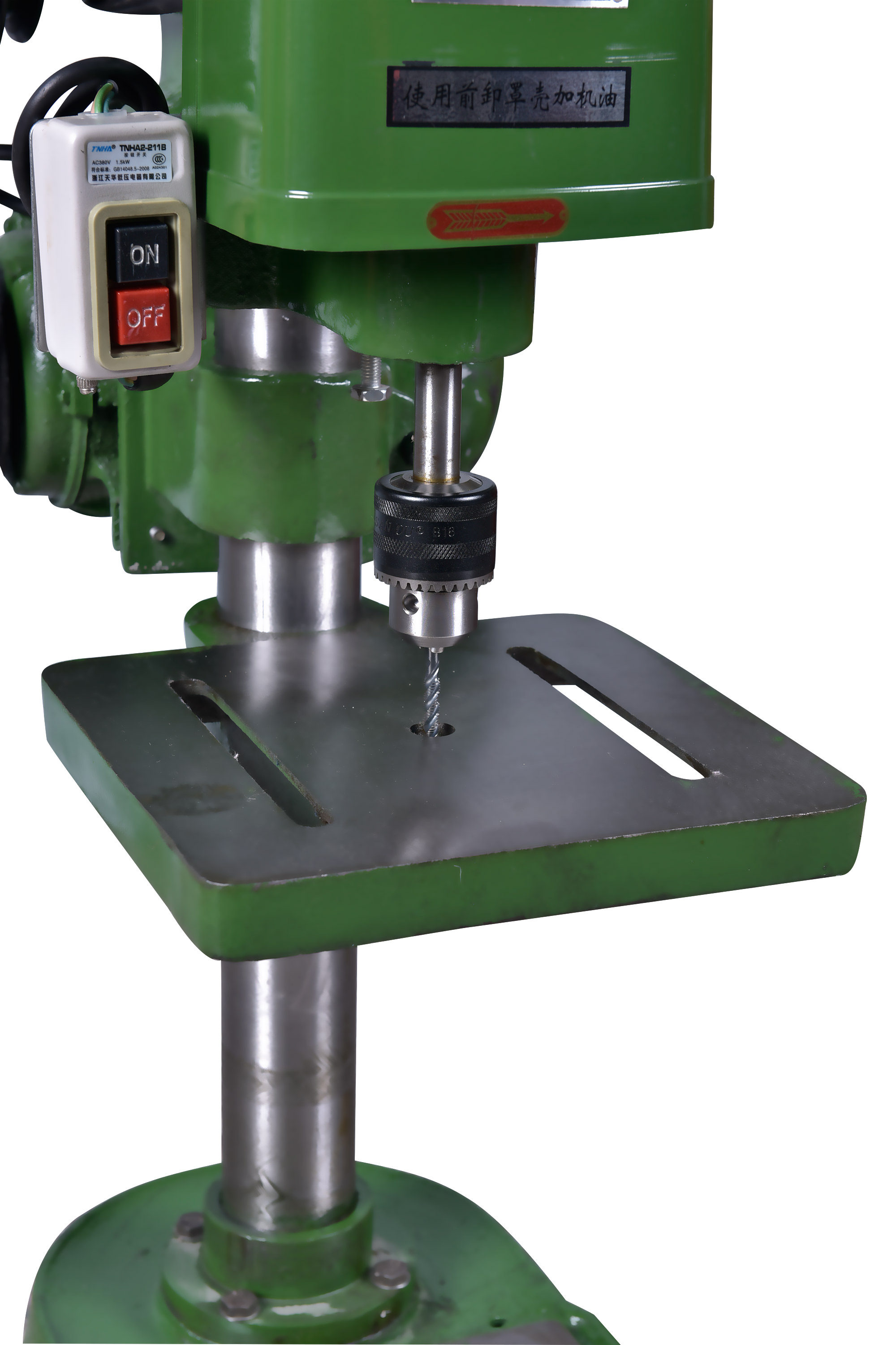 强亚牌 m16单相三相台式攻丝机swg16 攻牙机桌上型 套丝机