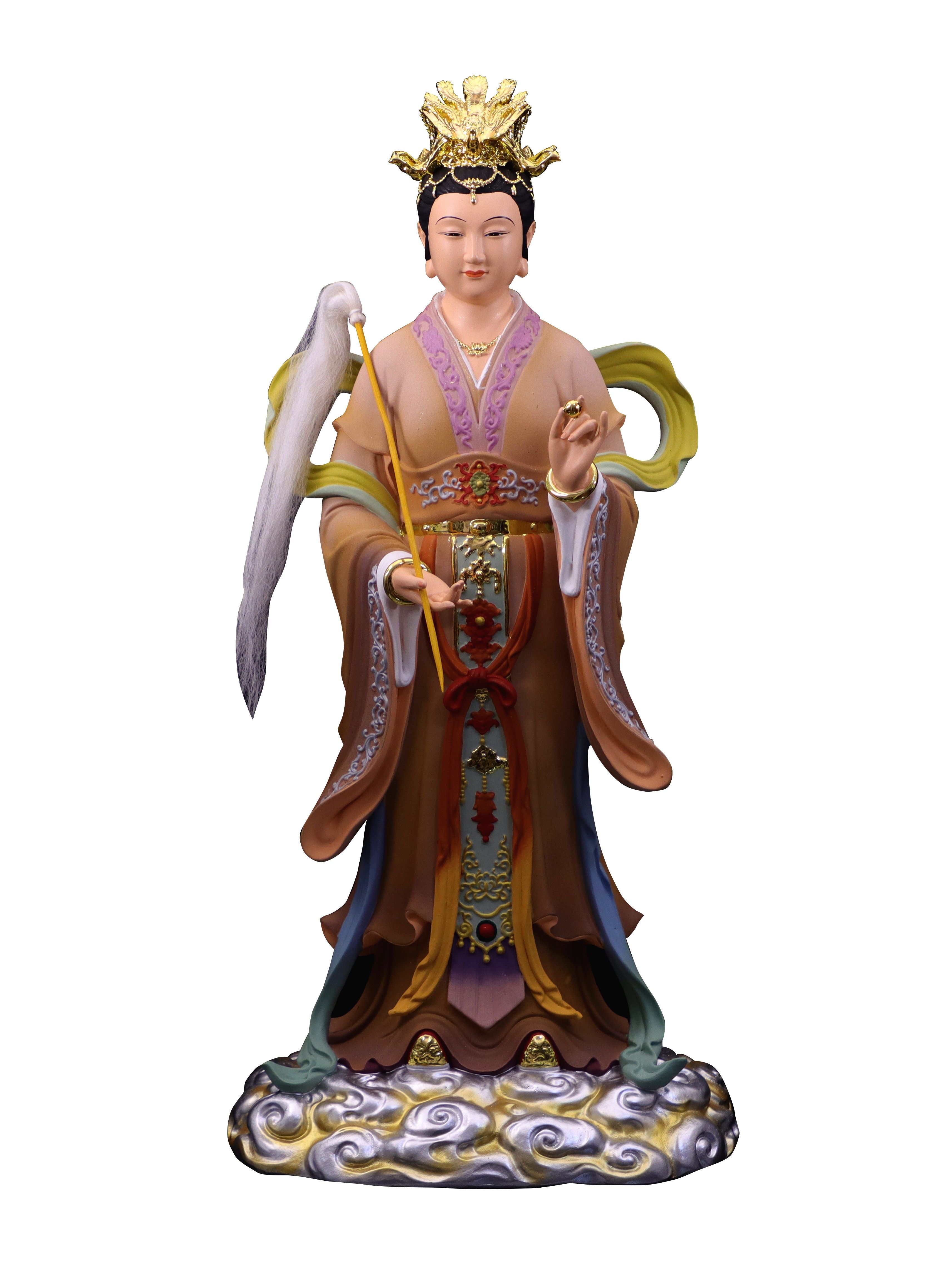 碧霞元君泰泰山奶奶像体佛像供奉娘娘圣母雕像装饰摆件