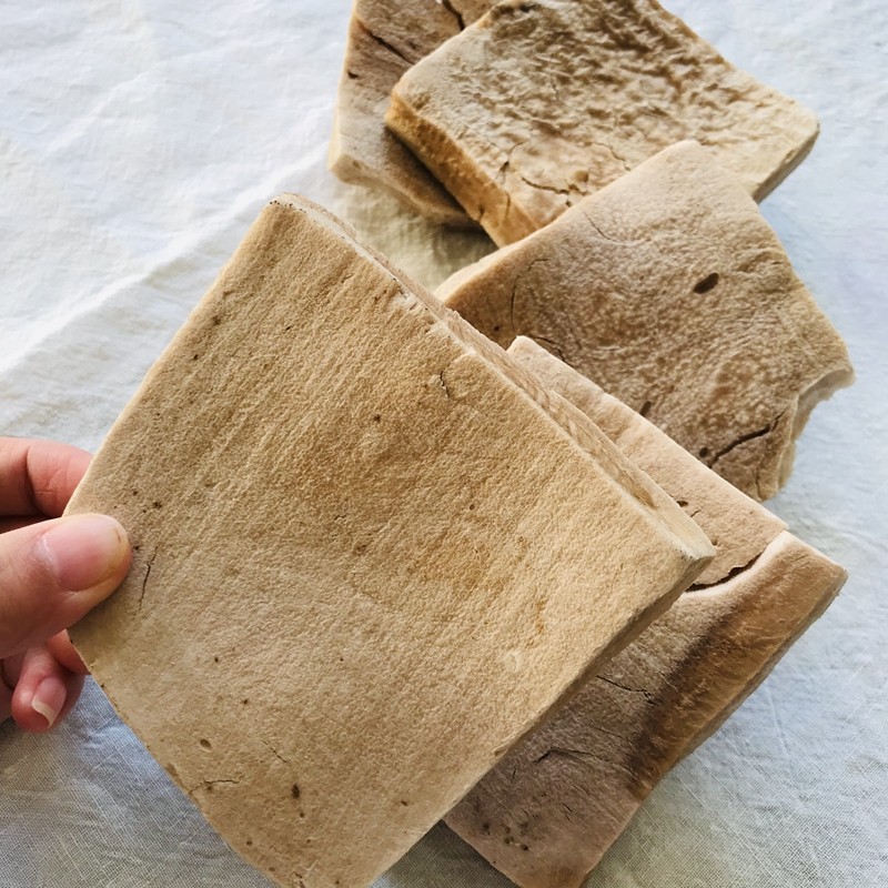 苦槠黄山特产苦株豆腐素食江西豆腐干农家干货其它干货