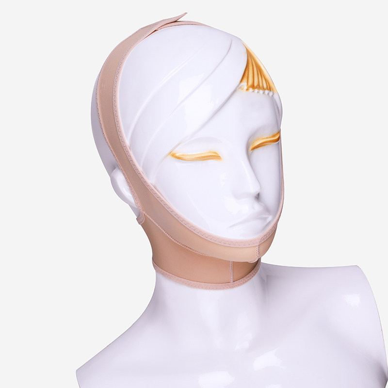 医用线雕弹力头套整形下颌套术后弹力套束脸v脸瘦双下巴面罩新品