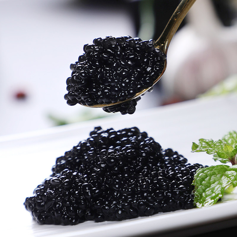 俄罗斯进口鱼子酱鲟鱼黑鱼籽酱日韩料理寿司鱼子鱼籽酱