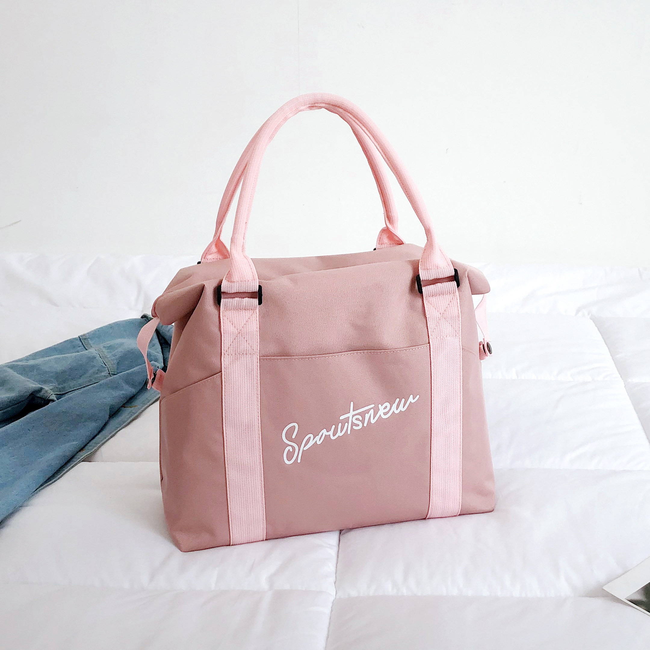 短途旅游包女士包女士行李包行李旅行包健身运动轻便旅行袋