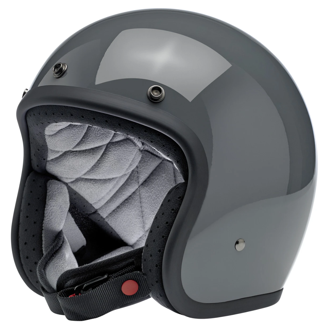 现货包邮biltwell哈雷复古头盔凯旋vespa踏板小贝摩托车头盔