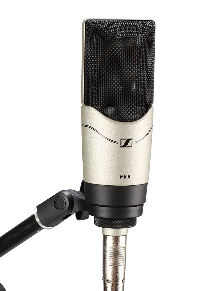 sennheiser森海塞尔mk8专业录音主播直播电容麦克风话筒麦克风