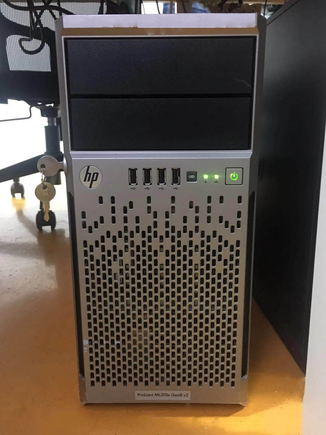 塔式服务器惠普hpml310egen8v2e31220v34gsata服务器