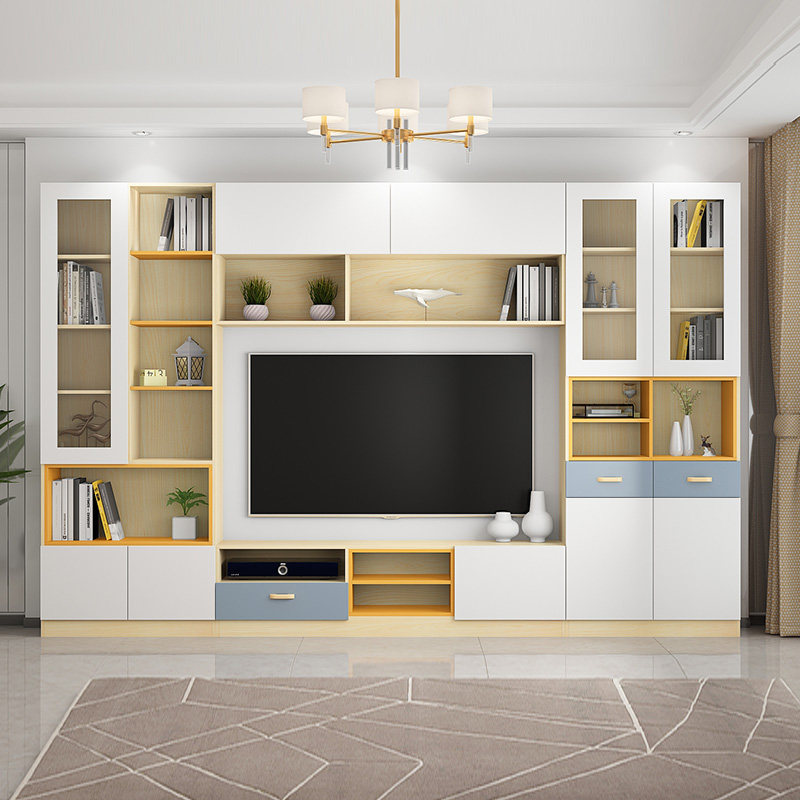 北欧电视柜茶几组合经济型简约现代小户户型客厅电视柜