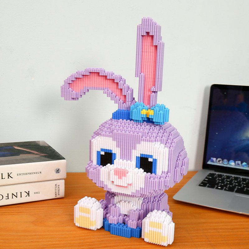 星黛兼容乐高积木ins摆件手工diy定制礼物成年塑料积木