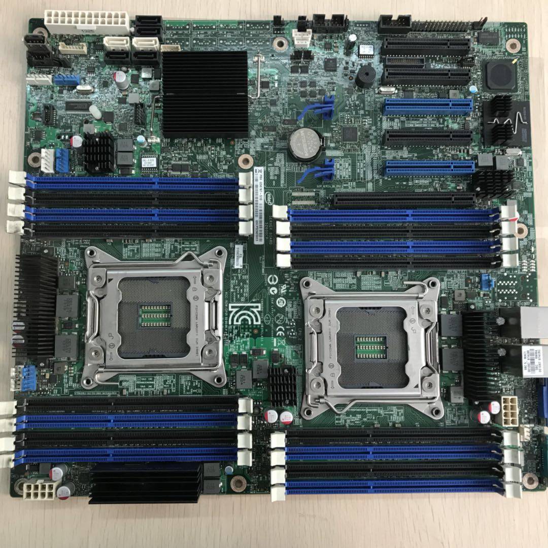 intel英特尔s2600cp服务器2011主板x79双路支持e5-2680服务器