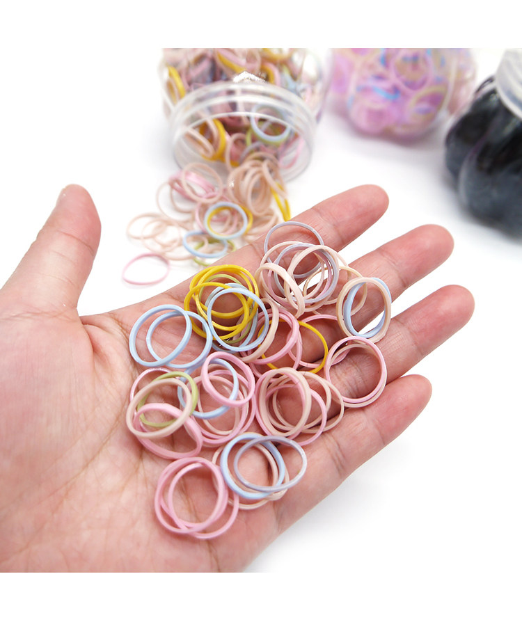 加强版婴儿发圈一次性不伤发tpu橡皮筋 女宝宝头绳扎啾啾小圈皮筋
