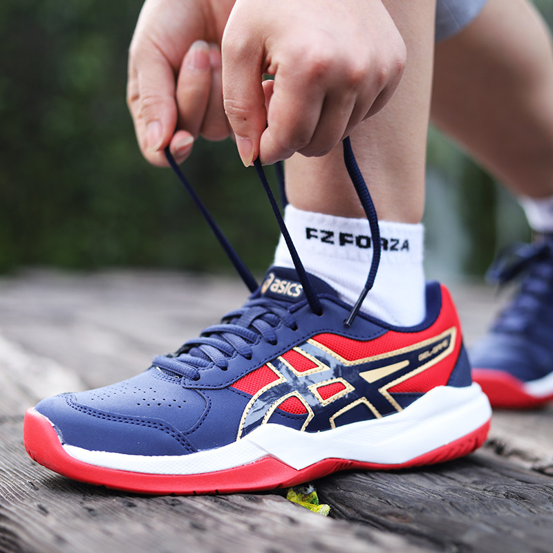 asics亚瑟士羽毛羽毛球球鞋儿童青少年击剑乒乓球跑步乒乓球鞋