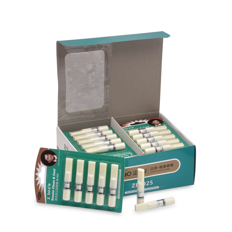 烟嘴正牌循环环型过滤清洗型zb02560支装粗细两用烟嘴