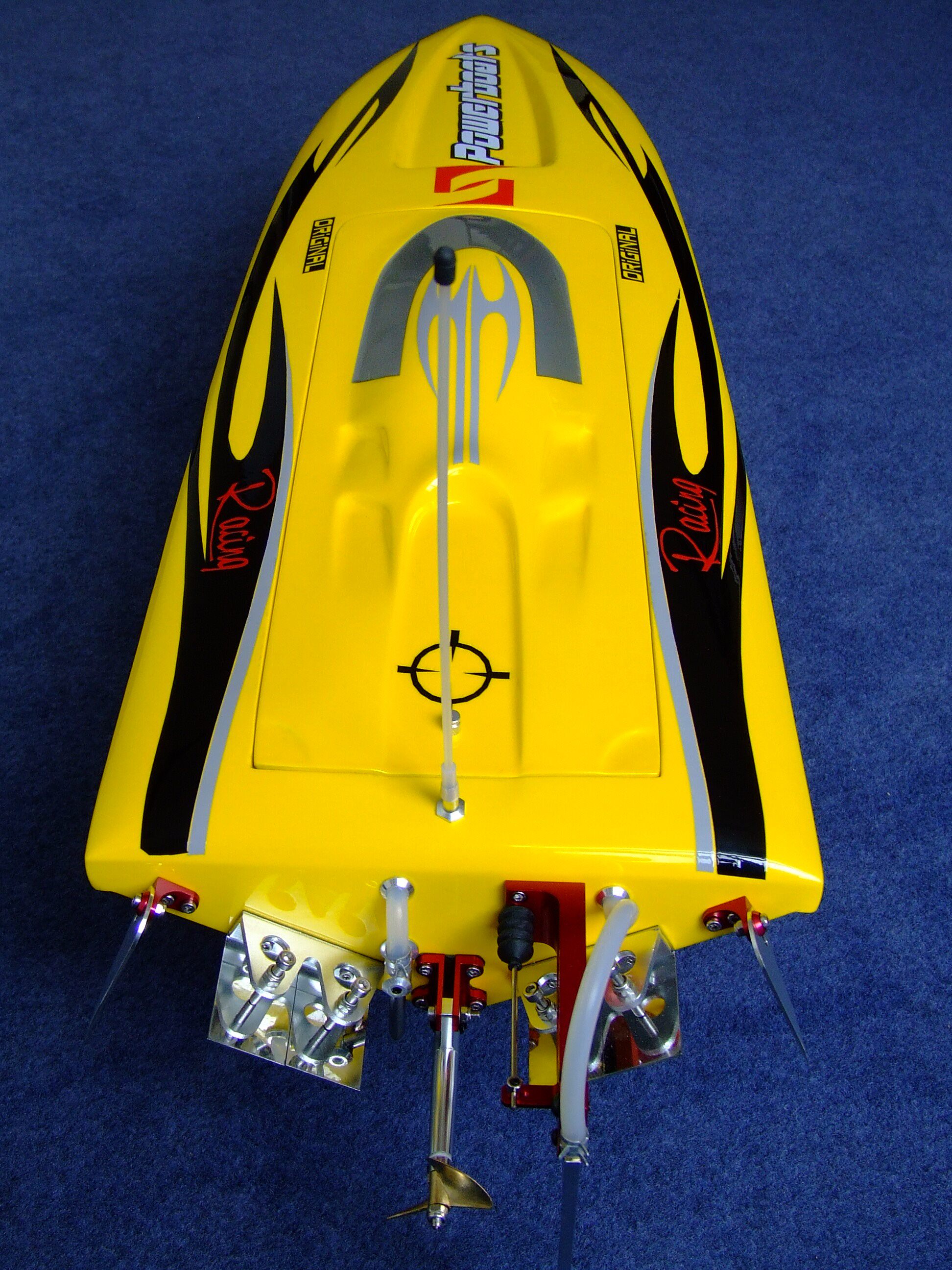 船模顶天dtrce36利剑电动遥控快艇竞速玻璃钢电动