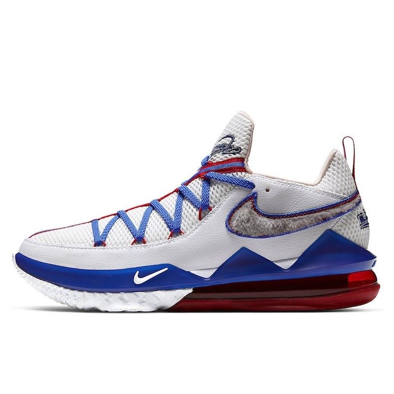专柜正品耐克lebron17low男子气垫缓震篮球鞋cd5006100001篮球鞋